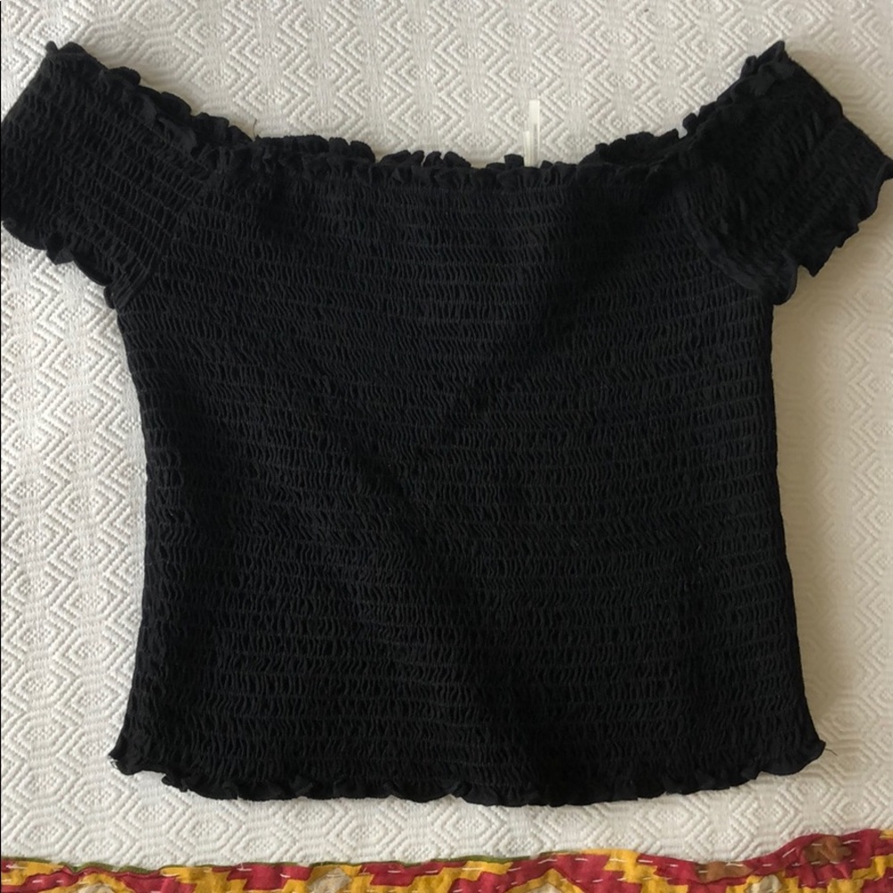 Ruched crop top